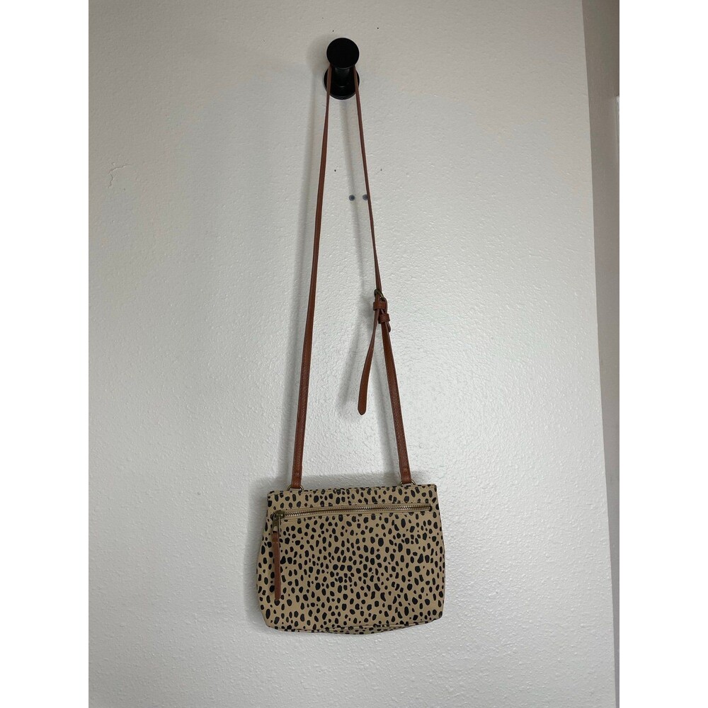 Universal Thread Leopard Print Crossbody Bag Adju… - image 1
